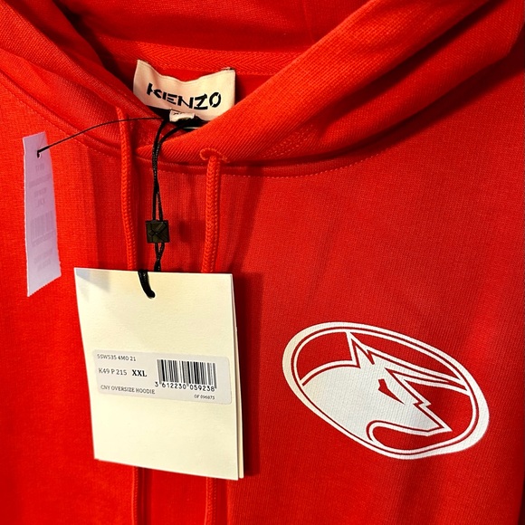 KENZO Graphic Logo Hoodie - XXL - Picture 4 of 7